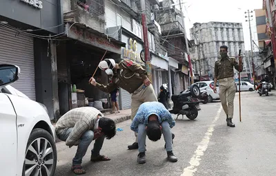 police brutality during covid 19 lockdown and indian majority classes
