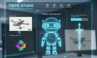 how tripo studio simplifies 3d modeling with ai