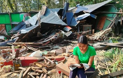 assam  evicted families in digboi still await land  one year after eviction