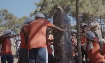 seng khasi 125th anniversary  40 monoliths erected at lum sohpetbneng in meghalaya