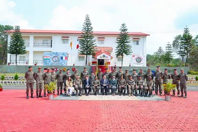 india france joint military exercise shakti commences in meghalaya