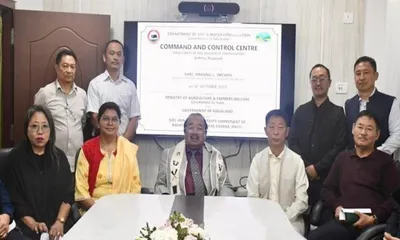 nagaland  command and control centre commissioned to help farmers