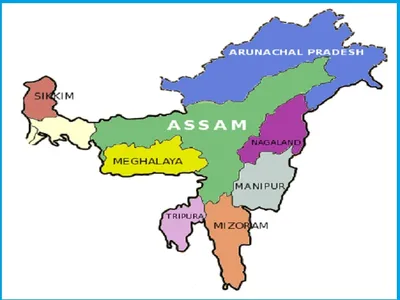 ‘83 000 hectares of assam land encroached by neighbouring northeast states’