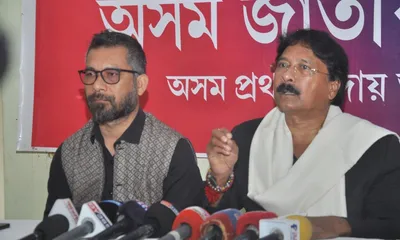 assam  ajp blames bjp for karbi anglong unrest  demands arrests under sc st act