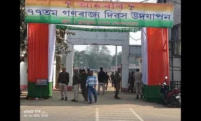 assam  doomdooma observes a muted republic day