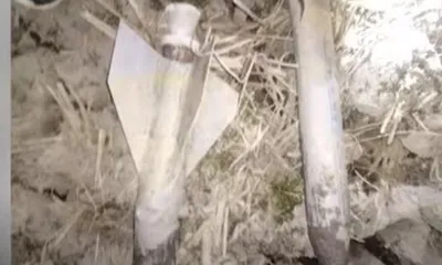 manipur  rocket propelled grenade recovered in imphal east