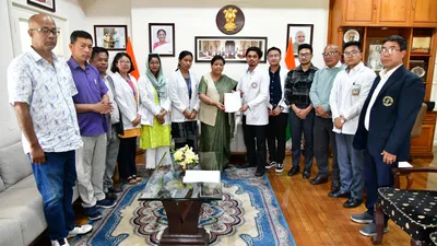 manipur governor assures support to violence affected churachandpur medical students
