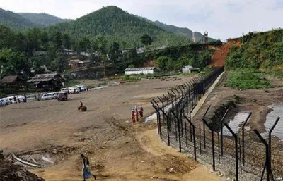 mizoram  mizo group to protest centre’s decision to fence indo myanmar border