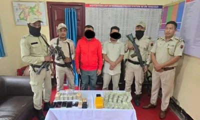 manipur police arrest two drug dealers  seize wy tablets worth rs 2 cr