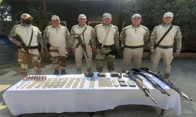 manipur  insurgents  camp busted  cache of arms  ammo and explosives recovered