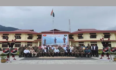 arunachal  first civil military fusion meeting held in anjaw to boost border development