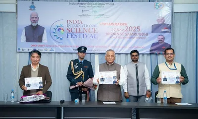 mizoram governor inaugurates curtain raiser for 11th india international science festival  iisf 
