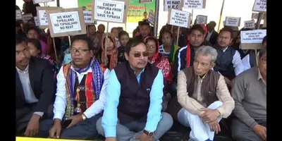 tripura  ipft to protest in new delhi on aug 23 for separate state