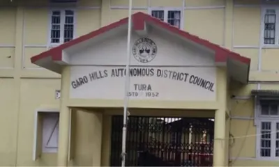 meghalaya  row erupts over alleged omission of ‘autonomous’ from ghadc logo