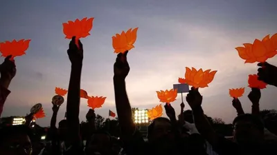 bjp sweeps three states in assembly elections  congress wins one in south