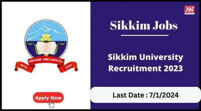 sikkim jobs   sikkim university recruitment 2023