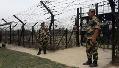 tripura  bsf constable assaulted  weapons snatched at indo bangladesh border