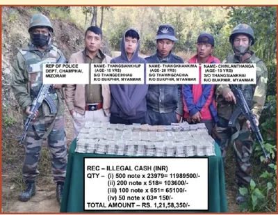 manipur  over 5 000 myanmar migrants registered in kamjong