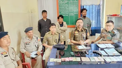 three nlft militants including self styled major held in bru camp in tripura