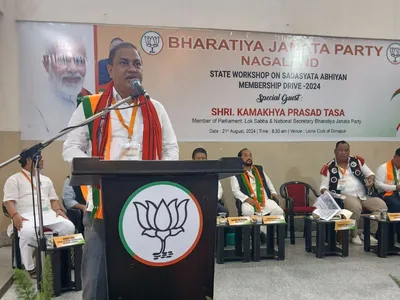 nagaland bjp holds workshop to enhance party members