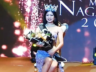 anon konyak named 33rd miss nagaland