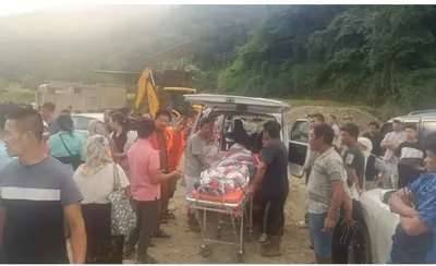manipur  18 year old boy meets watery grave in the barrak river