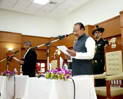 telangana bjp leader is reddy nallu takes oath as new tripura governor