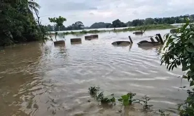 one drowned  207 in relief camps due to heavy rain in tripura