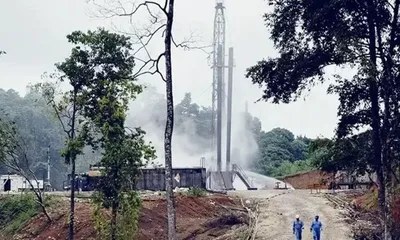 arunachal  oil achieves successful capping of well 76 at kharsang oil field