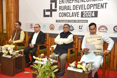 assam  iit guwahati hosts entrepreneurship and rural development conclave 2024