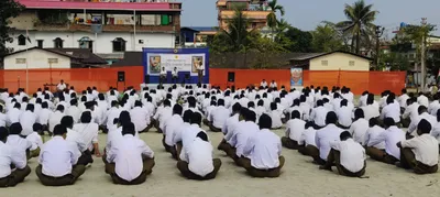 assam  rss organises  path sanchalan  in dibrugarh