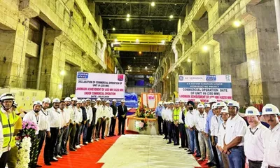 arunachal  nhpc commissions fourth 250 mw unit of subansiri lower hydropower project