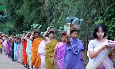 manipur  idps return home to haotak pampha khunou after months of displacement