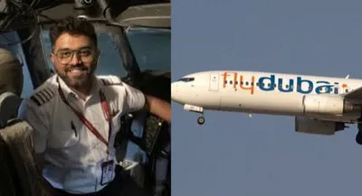 flydubai jet diverted after pilot allegedly stabs colleague  off duty british pilot helps stabilise aircraft
