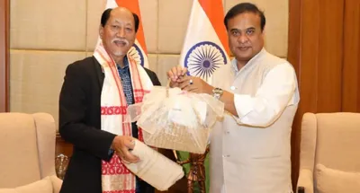 nagaland cm meets assam counterpart in guwahati  discusses development in northeast