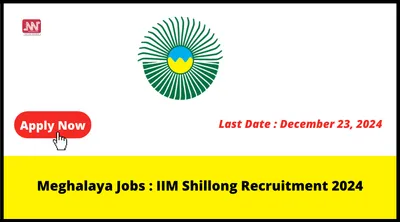 meghalaya jobs   iim shillong recruitment 2024