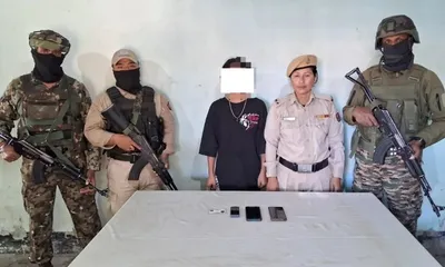 manipur  three insurgents arrested in imphal east  arms  vehicles  cash seized