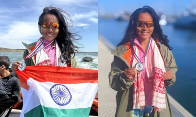 assam  ankita konwar becomes first woman from northeast to cross english channel