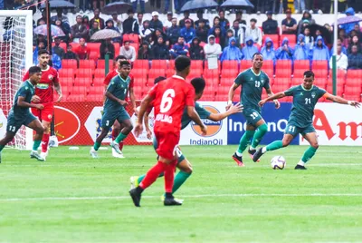 meghalaya  shillong lajong fc beat tribhuvan army fc in durand cup opener