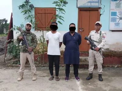 manipur  two arrested for circulating hoax video