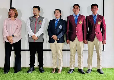 arunachal  nimas felicitates five alumni who scaled mount everest