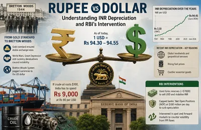 rupee vs dollar  why the indian rupee is depreciating against the us dollar