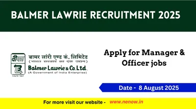 balmer lawrie recruitment 2025   apply for manager  amp  officer jobs