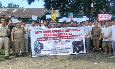 arunachal’s changlang residents rally against drug abuse  opium and child trafficking