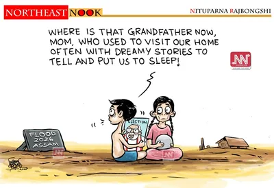 northeast nook  cartoon by nituparna rajbongshi  july 26   2026