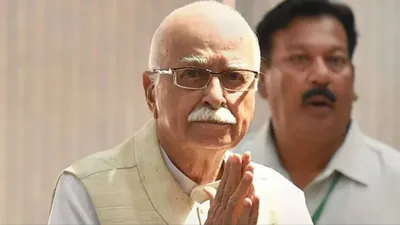 veteran bjp leader lk advani admitted to aiims delhi  currently stable