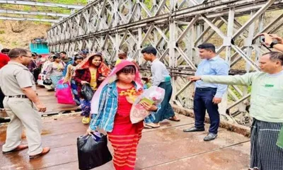 nearly 65 000 myanmar refugees seek shelter in north east india since 2021