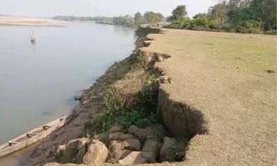 assam  three decade old flood crisis in tinsukia sparks protest