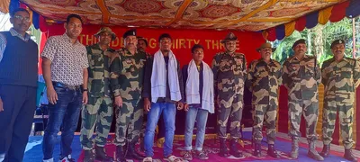 two nlft cadres surrender before bsf in tripura