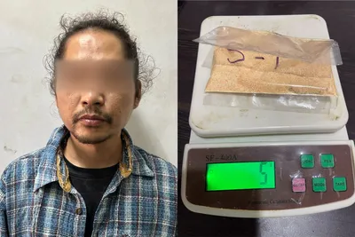 mizoram  man arrested for attempting to smuggle heroin to tamil nadu
